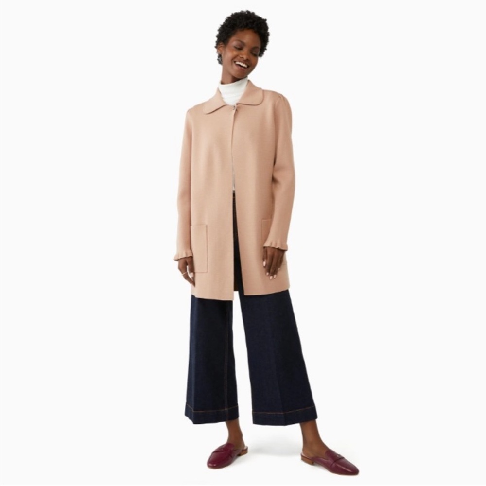 Kate Spade Ruffle Sweater Blazer